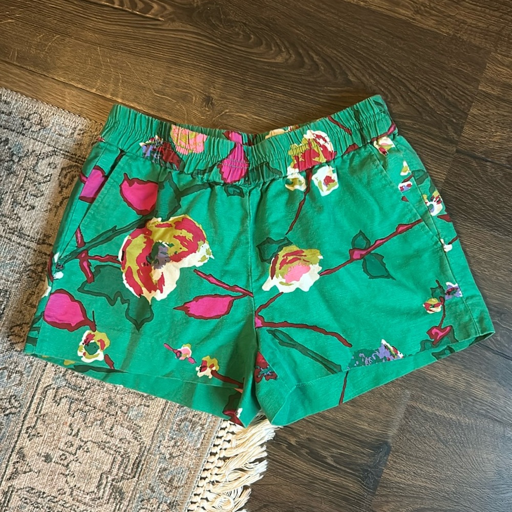 J Crew Floral Shorts